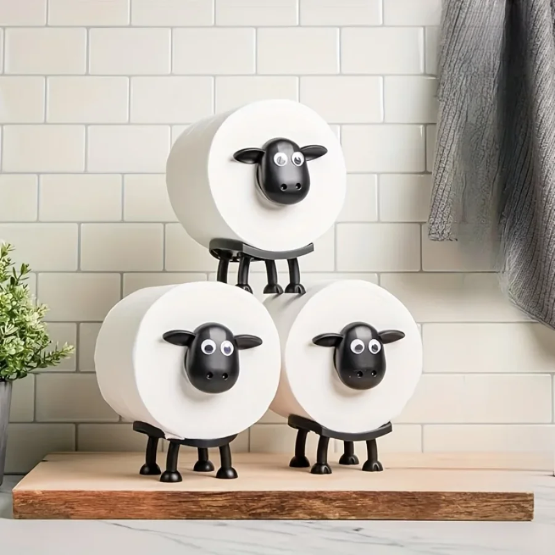 WoollyRoll™ | Charmig Får Toalettpappershållare