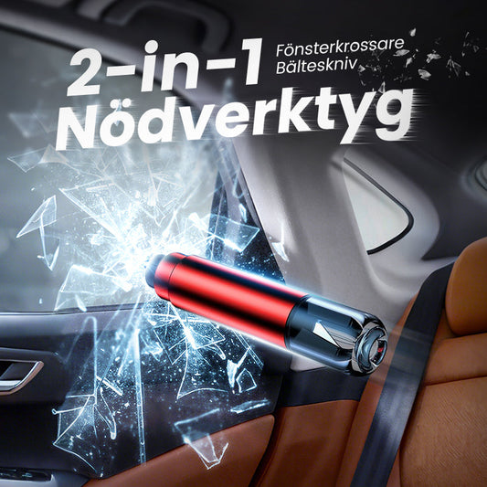EscapePro™ 2-i-1 Fönsterkrossare & Bältesklippare