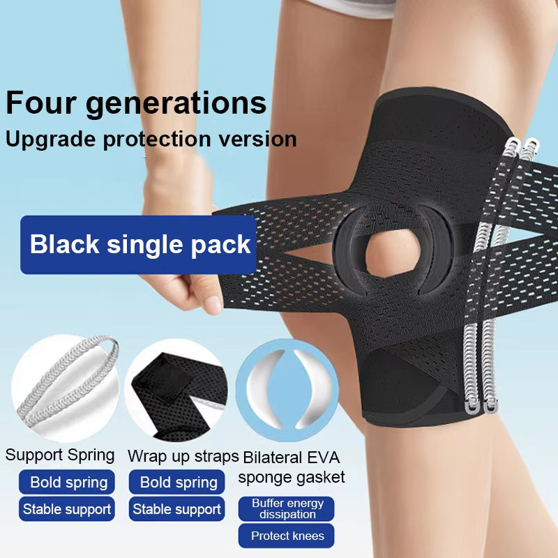 LedFlex® 1+1 GRATIS - Justerbart Knäskydd med Kompression Och Skyddssleeve
