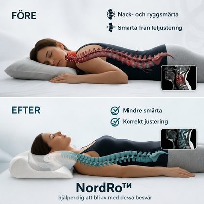 NordRo™ | Ge din nacke det stöd den har saknat varje natt