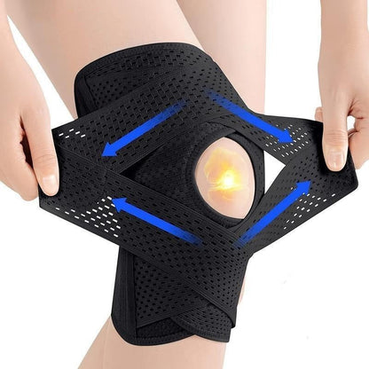 LedFlex® 1+1 GRATIS - Justerbart Knäskydd med Kompression Och Skyddssleeve