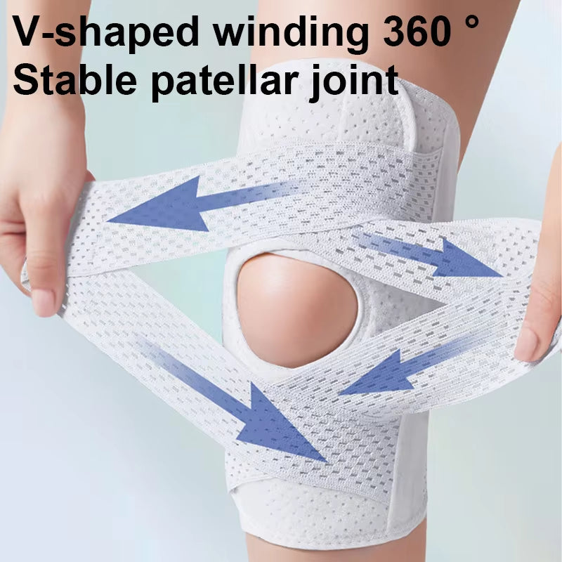 LedFlex® 1+1 GRATIS - Justerbart Knäskydd med Kompression Och Skyddssleeve