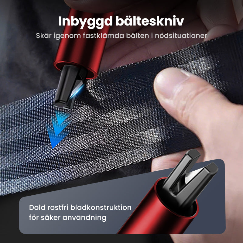 EscapePro™ 2-i-1 Fönsterkrossare & Bältesklippare