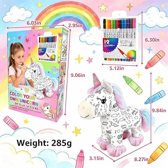 Mythica™ Unicorn Kit – Måla Din Egen Enhörning 🦄