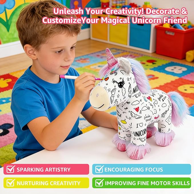 Mythica™ Unicorn Kit – Måla Din Egen Enhörning 🦄