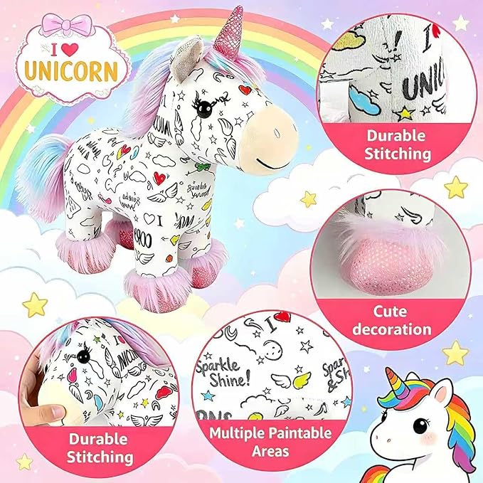 Mythica™ Unicorn Kit – Måla Din Egen Enhörning 🦄