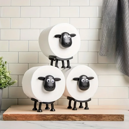 WoollyRoll™ | Charmig Får Toalettpappershållare