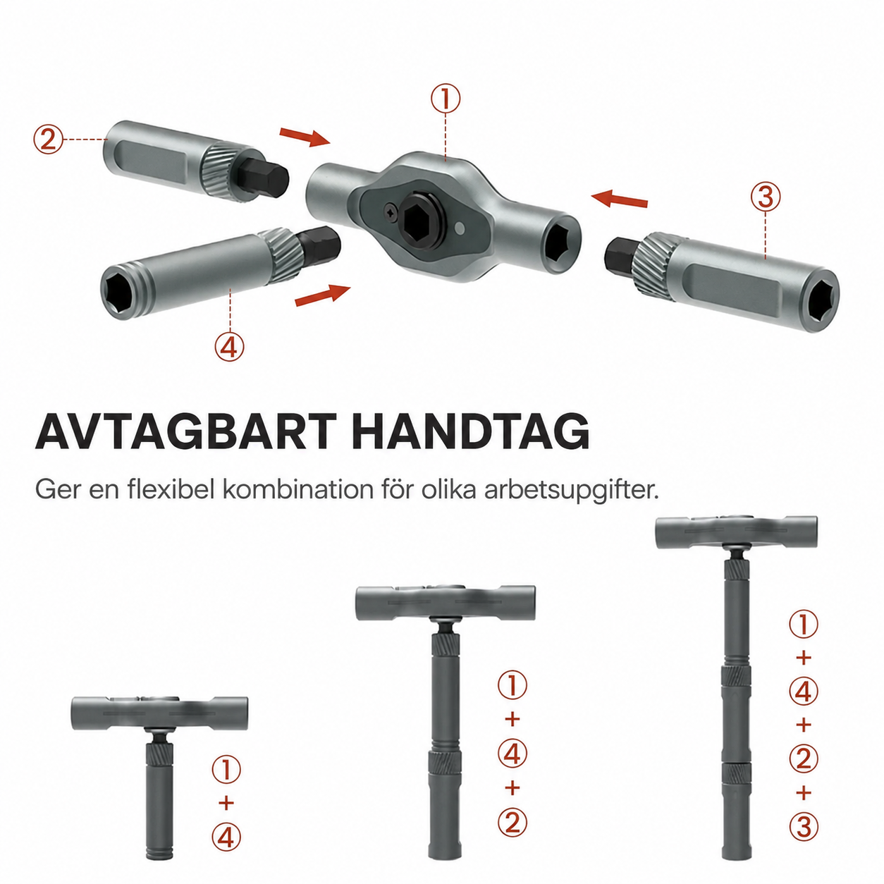 NordGrip™ 24-i-1 Magnetiskt Precisionsset