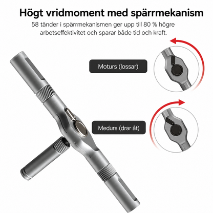 NordGrip™ 24-i-1 Magnetiskt Precisionsset