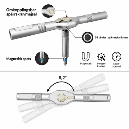 NordGrip™ 24-i-1 Magnetiskt Precisionsset