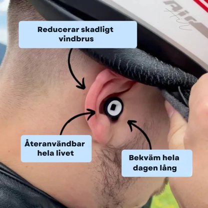 RideQuiet™ | Mindre vindljud, bättre fokus