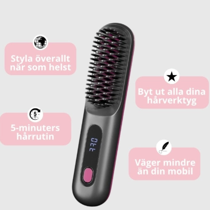 Curluxe™ AirStyle 3-i-1 Stylingborste – Locka, Platta & Ge Volym