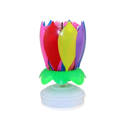 Blomsterljus™: Magisk Blomma Födelsedag Ljus