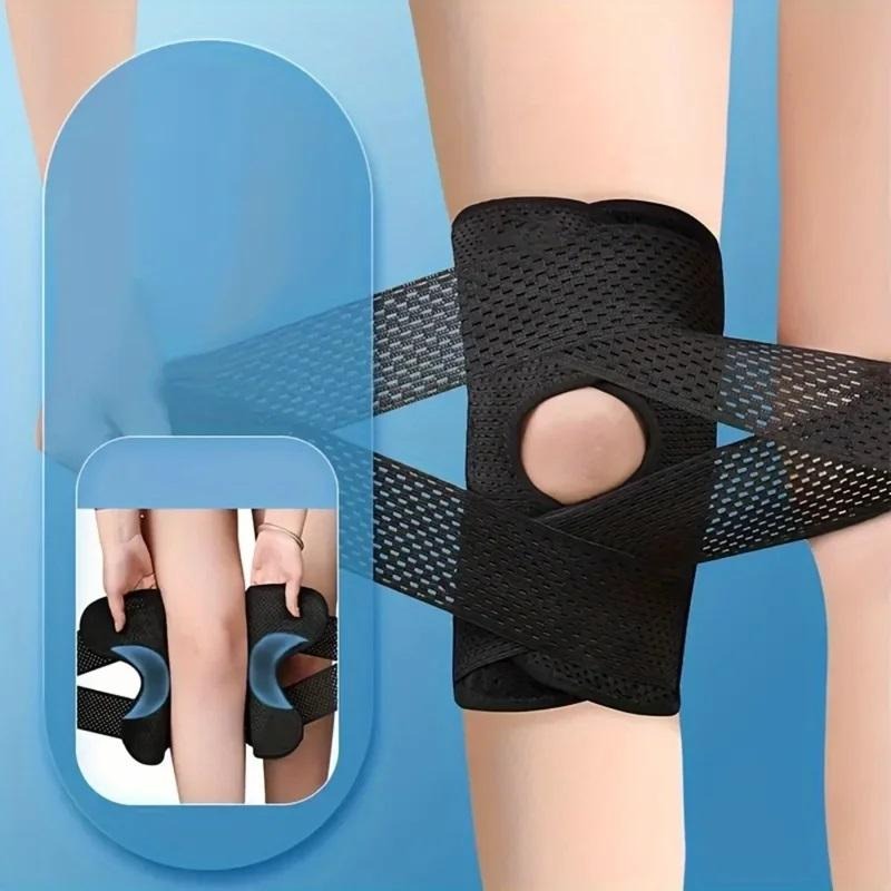 LedFlex® 1+1 GRATIS - Justerbart Knäskydd med Kompression Och Skyddssleeve