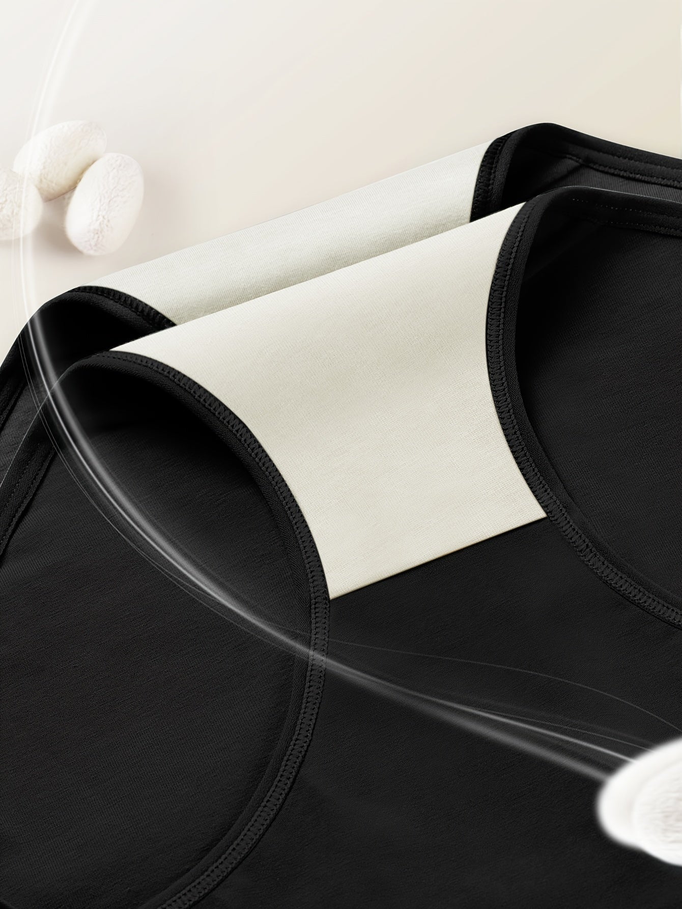 SoftForm™ | 6-pack Andningsbara och Bekväma Höga Midjetrosor med Magstöd
