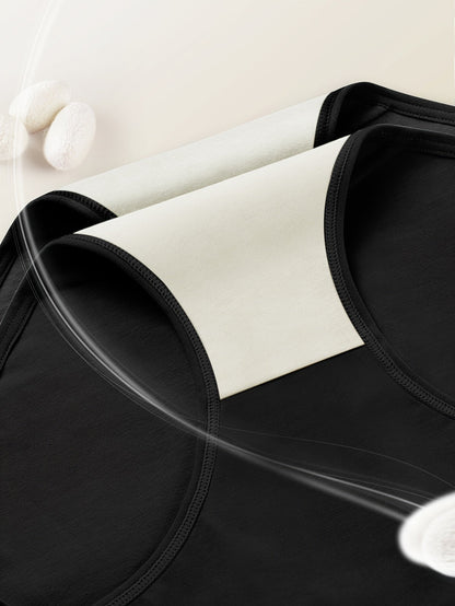 SoftForm™ | 6-pack Andningsbara och Bekväma Höga Midjetrosor med Magstöd