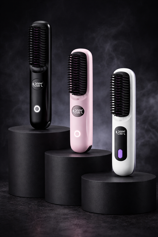 Curluxe™ AirStyle 3-i-1 Stylingborste – Locka, Platta & Ge Volym