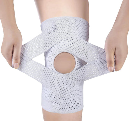 LedFlex® 1+1 GRATIS - Justerbart Knäskydd med Kompression Och Skyddssleeve
