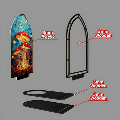 Throne of Glass Aelin Book Nook, Flame and Blade Fantasy Decor, Cozy Reading Lamp, Bookish Gift, Magical Reading Corner BNVLR24
